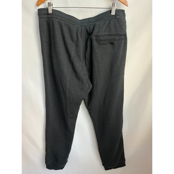 Levi's Mens Jogger Sweatpants Size L Black Grey Athleisure Loungewear Pull On - Picture 2 of 8